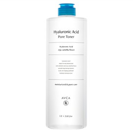 Abka low-molecular-weight hyaluronic acid large-capacity pore toner, 1L, 1 piece / 아브카 저분자 히알루론산 대용량 모공 토너, 1L, 1개