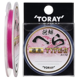 Toray Nylon Line, General Scale, Spatula, Type 2, Line 164.0 ft (50 m), No. 0.7, Passion Pink
