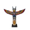 WorldBazzar Old Tribe Northwest Coast Style Eagle Fish Indian Totem