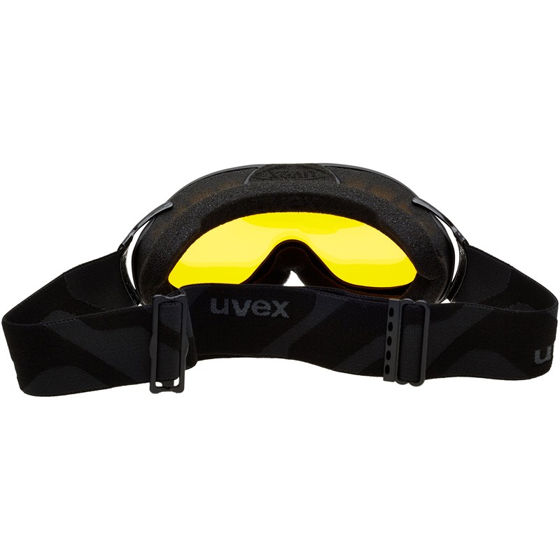 UVEX Skibrille Comanche, Black Mat/Lgl, One Size