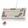 iRoboosta 75% Mechanical Keyboard with Volumn Knob, Gasket Hot Swappable