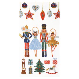 100 Pcs Christmas Nutcracker Disposable Paper Napkins