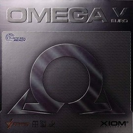 XIOM Rubber Omega V Euro Colour 2.3 mm, Black, Size 2.3 mm, Black