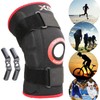 Knee Support Hinged Brace Adjustable Neoprene Elasticated Support Sleeve Open