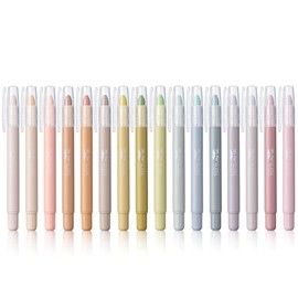 Mr. Pen- Gel Highlighter, 16 Pack, Soft & Muted Colors, Bible Highlighters No Bleed, No Bleed Highlighters, Bible Highlighter, Bible Markers, Gel Highlighters for Bibles, Highlighter