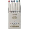 Sailor SHIKIORI Marker Fuyu, 5 Colours Set (25-5101-002), White