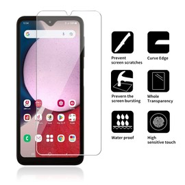 iCsapr [4 Pack] Glass Screen Protector Compatible for SamsungGalaxy A23 5G [9H Hardness]-HD Screen Tempered Glass, Scratch Resistant, Easy Install [Case Friendly][Bubble Free]