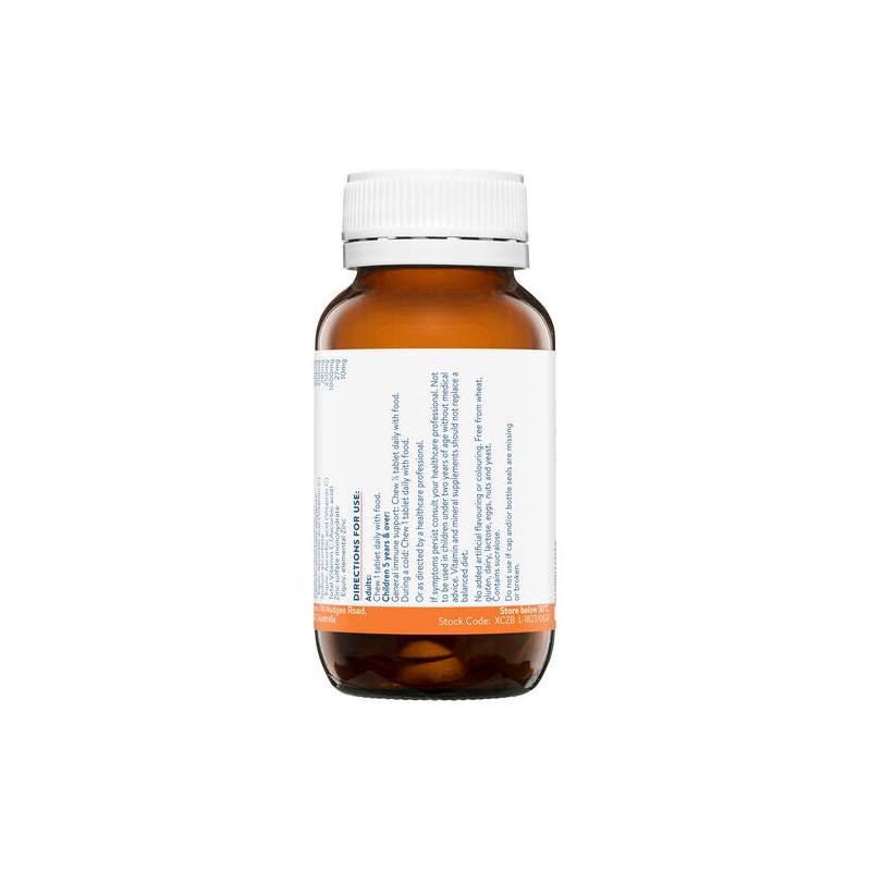 Ethical Nutrients Extra C Zingles Berry 50 Tablets