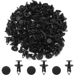 100Pcs Bumper Rivets Fastener Retainer Clips for Ford Focus Fiesta Kuga Edge