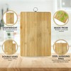 Chopping Board Heavy Duty Cutting Board with Steel Hanging Hook