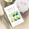 FIEONCIY Press on Toenails with Designs Acrylic Fake Nails for