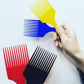 Afro Comb Large 374 4 Color Set