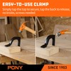 PONY 8" Bench Hold-Down Clamps, Heavy-Duty Bench Dog Clamps for