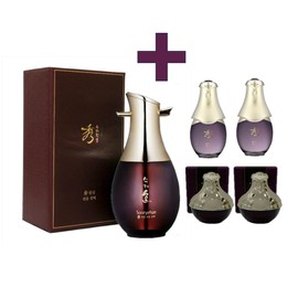 Sooryehan Cheonsam Seonyu Essence 40ml + Sanghwang Cream 10mlX2 + Sanghwang Essence 10mlX2 / 수려한 천삼 선유 진액 40ml+상황 크림 10mlX2개+상황 진액 10mlX2개