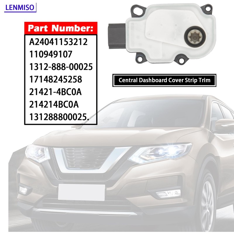 LENMISO Shutter Grille Air Actuator Motor Compatible with 2017-2020 Nissan