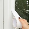 Multi-purpose Draft Seal Tape 10m for Window Gaps Tape White 4ea