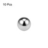sourcing map Precision Balls 11mm Solid Chrome Steel G10 for