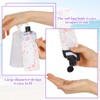 9PCS Travel Liquid Container Set - Refillable Travel Pouches for