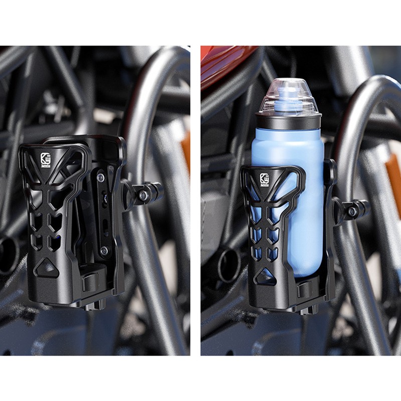 Bike Water Bottle Holder Rotatable Motorcycle Drink Holder Bicycle Water