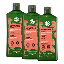 Yves Rocher Kit De Shampoo Reparación Capilar 300 Ml C/u