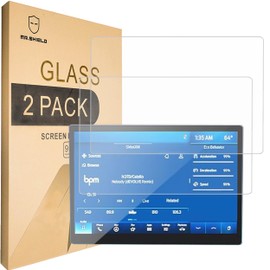 Mr.Shield Screen Protector compatible with Ford F150/ F150 Lightning/Expedition, 12 inch [Tempered Glass] [2-PACK] [Japan Glass with 9H Hardness]
