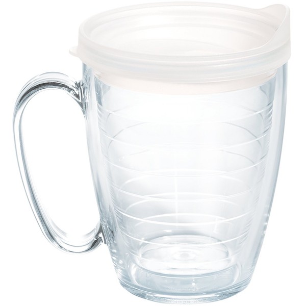 Tervis Clear & Colorful Lidded Made in USA Double Walled
