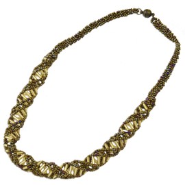 EvolveFISH DNA Earth Beaded Necklace - [18" Long]