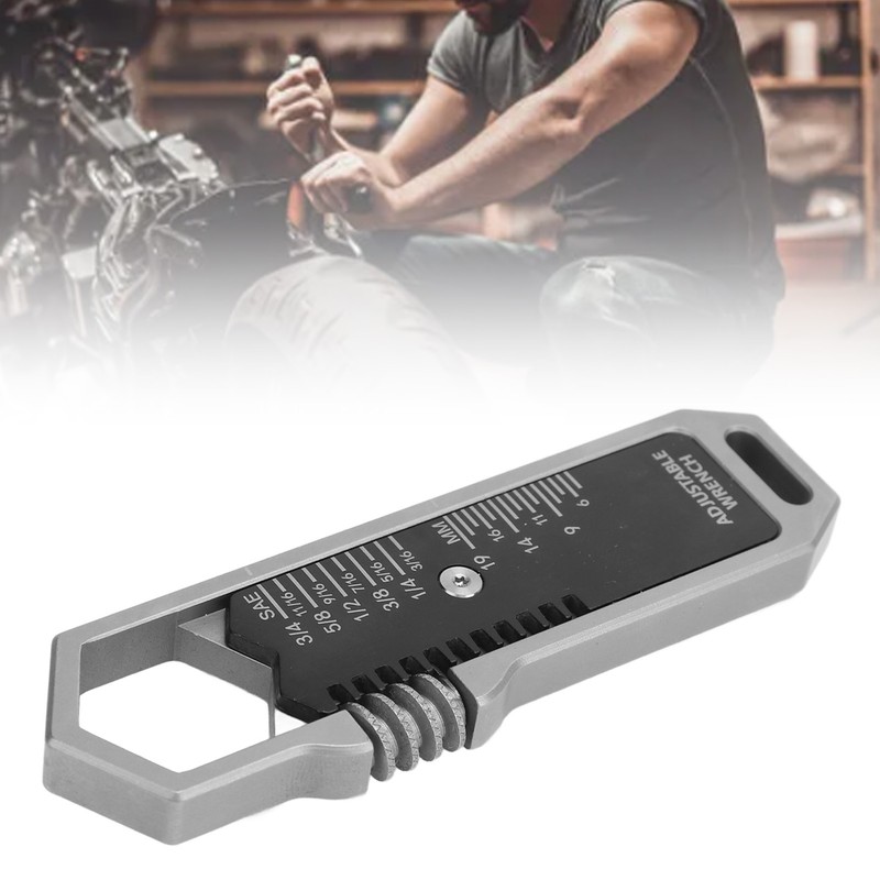 EDC Wrench 3/16 To 3/4 Inch 5 To 19mm Adjustable