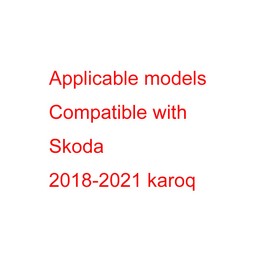 LSXEL Halterung für Autotelefon Kompatibel mit Skoda karoq zubehör Ständer für Mobiltelefone 2018 2019 2020 2021 2022 2023 2024 (for karoq 2018-2024)