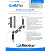 Fernco QwikFlex 36-in. Flexible Pipe Connector Kit for Offset or