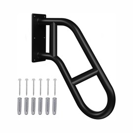 Hand Rails for Outdoor Steps,Hand Rails for Elderly, Porch Railing & Deck Hand Rail Wall Mount Stair Hand Grab Bars (1)