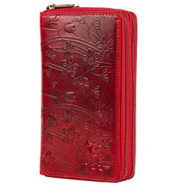 Matador 3628 Wallet, Red flower, Classic