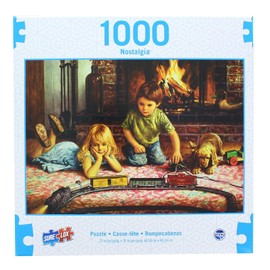 Firelight Express - 1000 Piece Nostalgia Jigsaw Puzzle