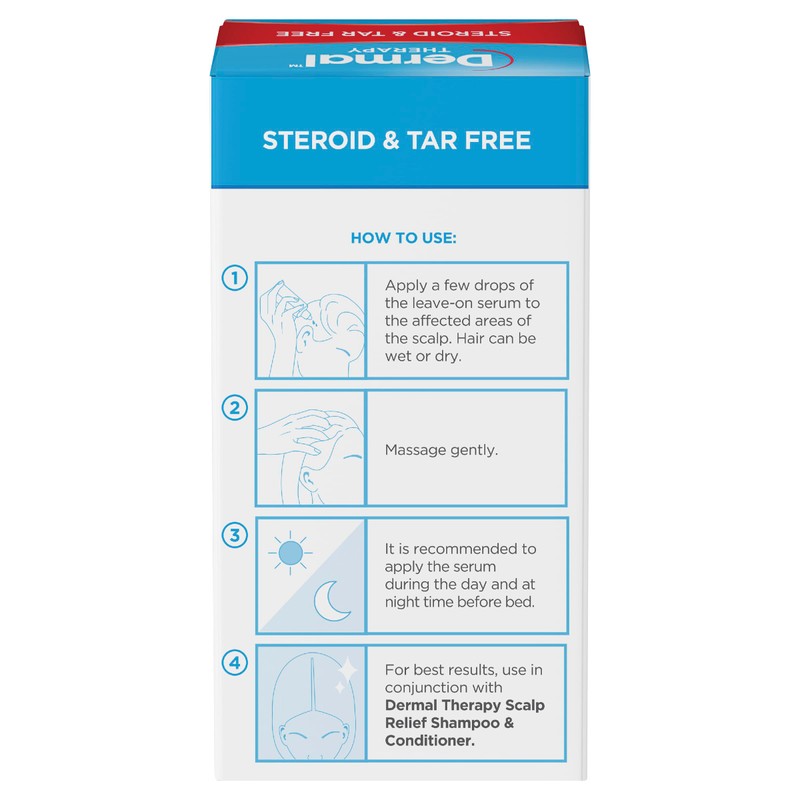 Dermal Therapy Scalp Relief Serum | Moisturises, Soothes and Provides