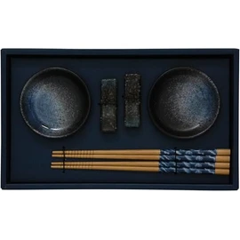 JADE TEMPLE Sushi Set, Blue, 1 Set