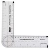 LEARNING ADVANTAGE-7752 Angle Measurement Ruler - Clear, Flexible and Adjustable