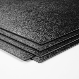 LaCheery 12x12 Peel and Stick Floor Tile Black 18-Pack 18 Sq.ft Self Adhesive Vinyl Floor Tiles Peel and Stick Waterproof for Bathroom Kitchen Flooring Removable Sticky Tiles Stickers Textured Look