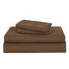 ESCA Full Comforter with Sheets Set - 7-Piece Burgundy Bed