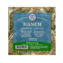 MySALT Ranch Restaurant Style Salad Dressing & Seasoning Mix, Sodium Free, 3 Pack