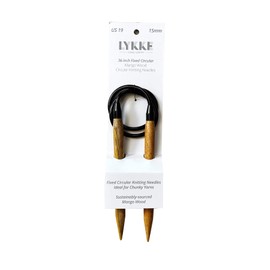 Lykke Large 36" Fixed Circular Knitting Needles for Chunky Yarn (US 19-15mm)
