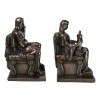 Ebros Gift Set of 2 Contemplation of Justice and Authority