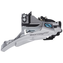 Shimano Tourney / TY FD-TX800 Tourney TX front derailleur, top swing, dual pull, for 42/48T, 66-69