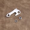 YINETTECH 2 Pcs Aluminum Alloy Mountain Bike Derailleur Hanger