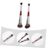OATIPHO 2pcs Dual Ended Makeup Brush Set Soft Bristles Blush