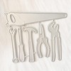 Repair Tools Die Cut for Card Making, Wrench Hammer Tool