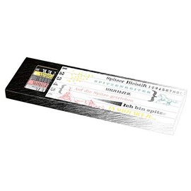 moses. libri_x Pencil Set 6 Pencils with Erasers HB and 2B