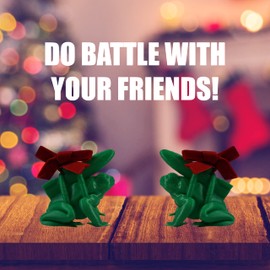 The Missile Toad - Funny Christmas Decoration | Joke Mistletoe Decor Alternative for The Holiday Season | Gift for The Dad That Loves Bad Jokes