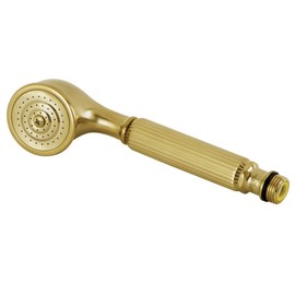 Kingston Brass K103A7 Restoration Hand Shower Head, Brushed Brass 8.31 x 2.19 x 2.06
