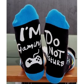 Stocking Stuffers for Teens Boys Gifts Funny Socks,Gamer Gifts Christmas Gifts for Men Boyfriend Gifts Gaming Socks