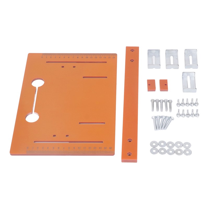 Woodworking Benches Router Flip Plate 20x28cm Hole Free 3cm Margins